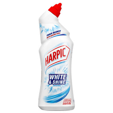 Toilet cleaner white & shine original HARPIC 750ml