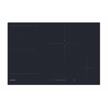 Kitchen Electric Induction Stove Rosieres 77Cm Black Ries844Sc