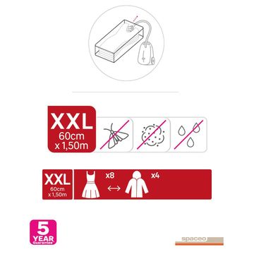 Spaceo Vacuum Bags Set Of 2 60x150cm