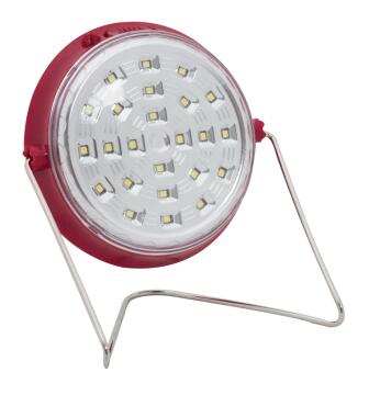 Emergency light LED rechargeable EUROLUX red