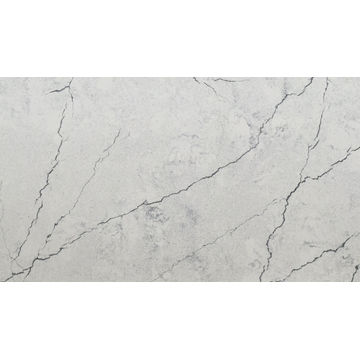 Quartz kitchen piatra white splashback (per meter)