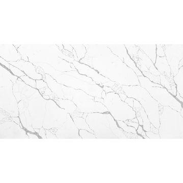 Kitchen Countertop Quartz D60Cm X H2Cm Calacatta Slim