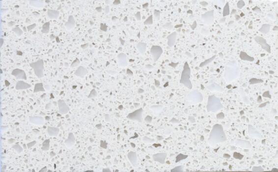 Kitchen Countertop Quartz D90Cm X H2Cm Snow Storm