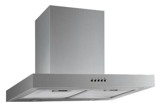 Euroair Kitchen Extractor Wall Mount 60Cm Stainless Steel Ch60Lin