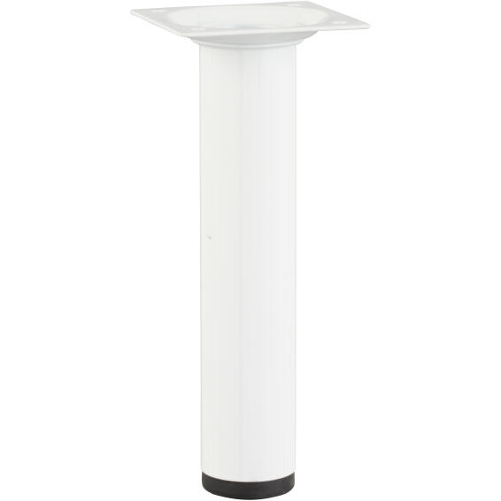 Furniture leg white hettich