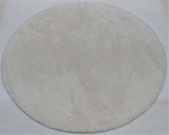 RUG ROUND SHEEP SKIN CREAM 200CM