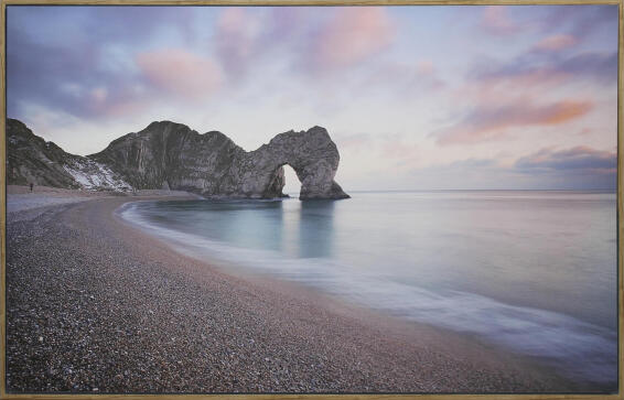 WALL ART SILVER ISLAND 800X1240CM