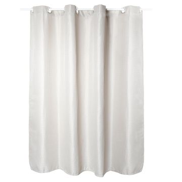 Sensea Maya Shower Curtain White Lurex W180cmxH200cm