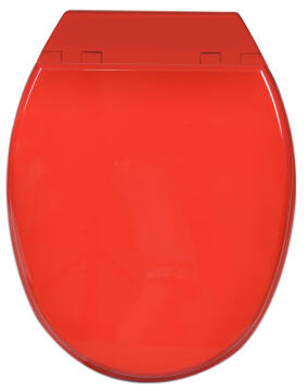 Toilet seat mdf with soft close Sensea Bolero red