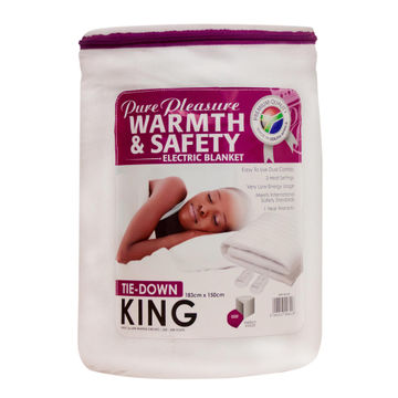 Pure pleasure king non-fitted electric blanket  