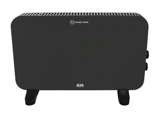 Alva Convector Heater Black 2000W