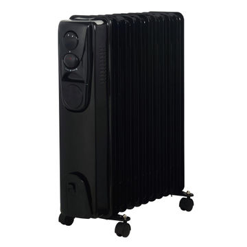 Alva Oil Heater 11 Fin  Black 2500W