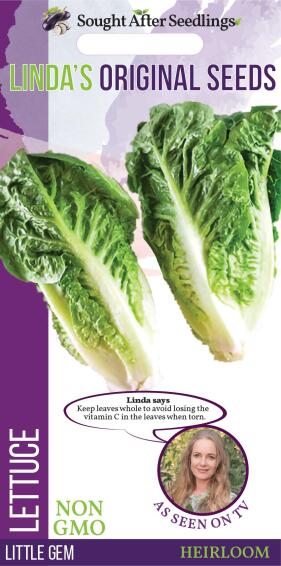Linda's original seed  lettuce little gem