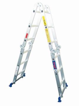 Ladder multipurpose WONDER LADDER aluminium 6 step A-frame & 12 straight