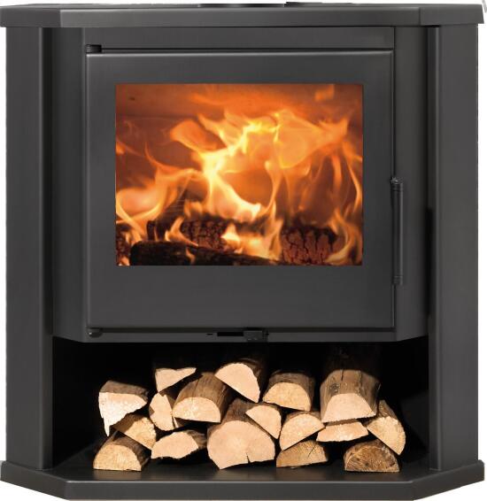 Freestanding Fireplace Madeira Corner Panadero 7kw ECODESIGN