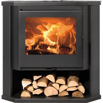 Freestanding Fireplace Madeira Corner Panadero 7kw ECODESIGN