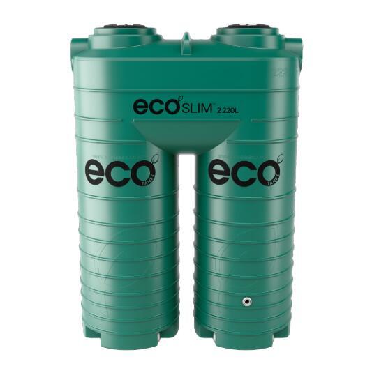 Eco Tanks Ecoslim Water Tank Green 2220 Litre 