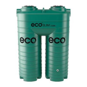 Eco Tanks Ecoslim Water Tank Green 2220 Litre 