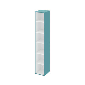 Column cabinet SENSEA Remix laguna green 180x33x30cm