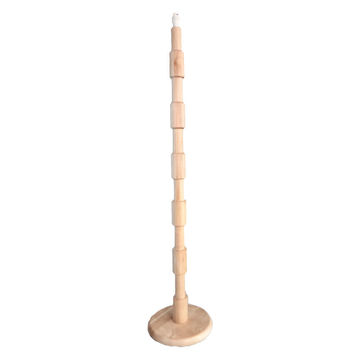 Floor Lamp Solid Wood Crank Design