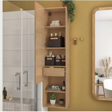 Sensea Paille Individual Storage Basket Paris-Black