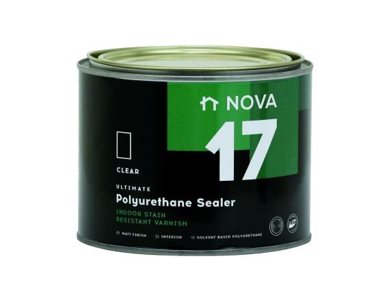 Interior Wood Varnish NOVA 17 Polyurethane Sealer matt 1 litre