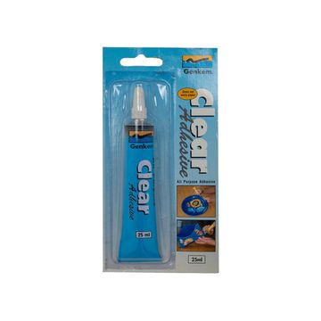 Clear adhesive 25ml genkem