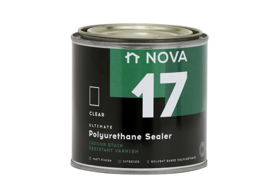 Interior Wood Varnish NOVA 17 Polyurethane Sealer matt 500ml
