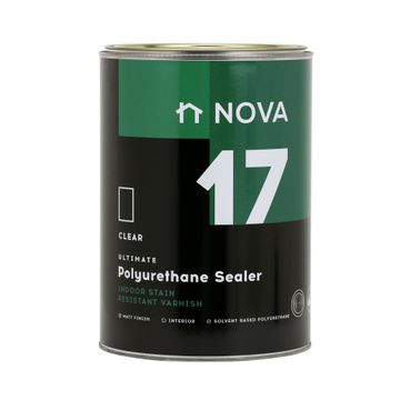 Interior Wood Varnish NOVA 17 Polyurethane Sealer matt 5 litres