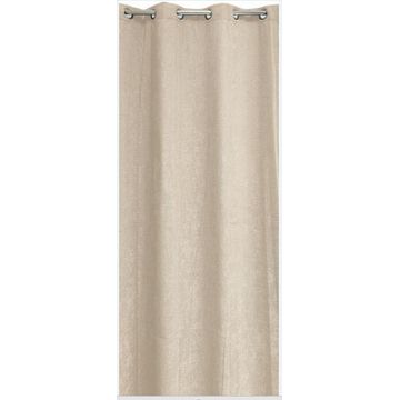 BO CURTAIN CARTER NATURAL EYELET 265X250