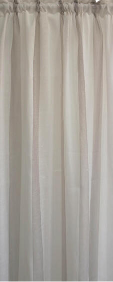 CURTAIN VINTAGE SHEER STONE TAPE 230X218