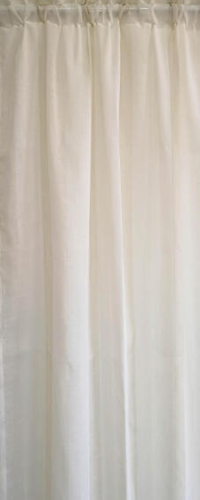 CURTAIN VINTAGE SHEER LINEN TAPE 230X218