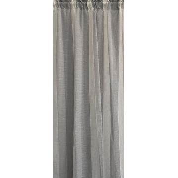 CURTAIN VINTAGE SHEER SMOKE TAPE 230X218