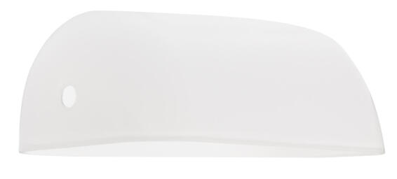 Brightstar Bankers Lamp Spare Glass White