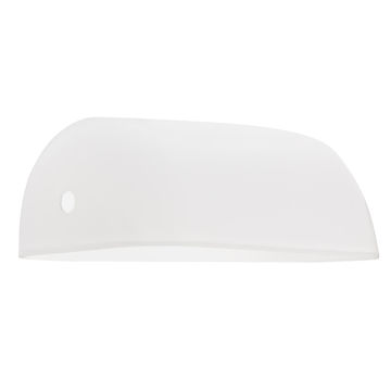 Brightstar Bankers Lamp Spare Glass White