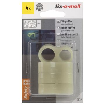 door stopper handle buffer a/glow 4pc