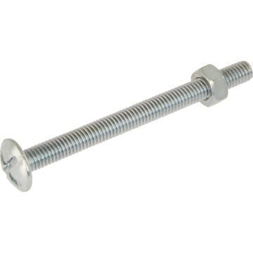 Roof bolts zinc plated M6x30mm PH3 50pc standers
