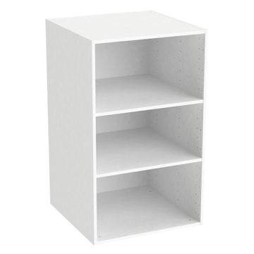Space home cupboard with 2 shelves white h100xw60xd60cm