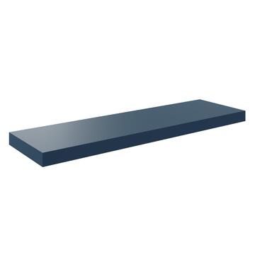Spaceo floating shelf dark blue 80x23cm