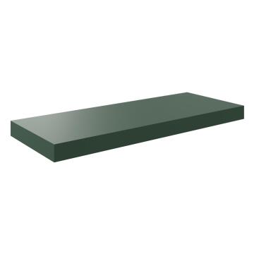 Spaceo floating shelf dark green 60x23cm
