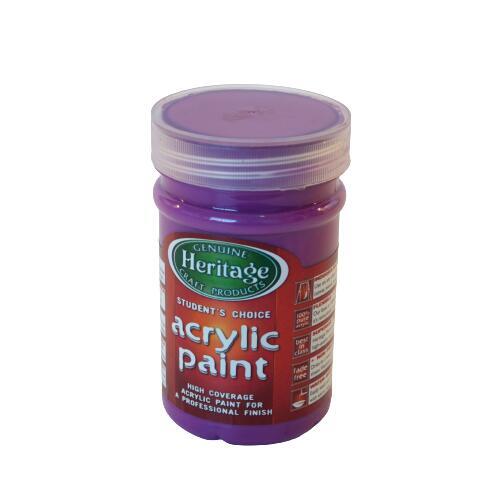 Heritage Acrylic Purple 250ML