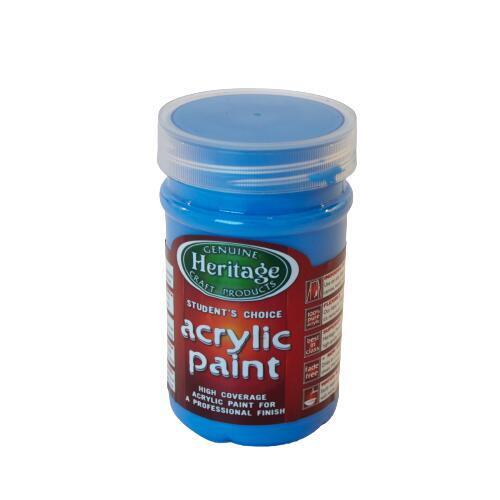 Heritage Acrylic Bright Blue 250ML