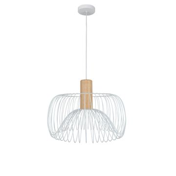 Inspire pendant light e27x1 metal matt white 