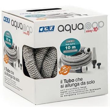 Hose Extentable Hosepipe GF Aquapop 10m Grey
