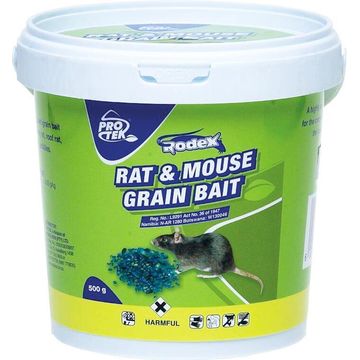 Rodex, Rat and Mouse Grain Bait, PROTEK, 500g