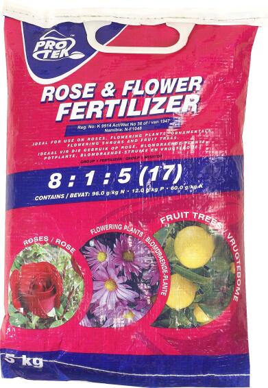 Protek 8.1.5  Rose & Flower Fertilizer 5kg
