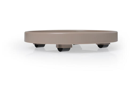 Saucer, Saucer with Wheels, Taupe, ARTEVASI, 30cm
