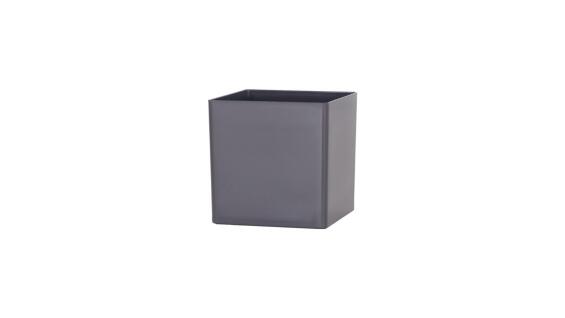 Artevasi Plastic Plant Pot Oslo Anthracite 17cm