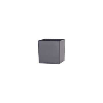 Artevasi Plastic Plant Pot Oslo Anthracite 17cm