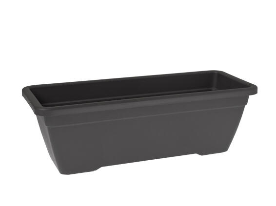 Pot, Plastic Pot, Venezia Balcony Plant Box Anthracite, ARTEVASI, 40cm
